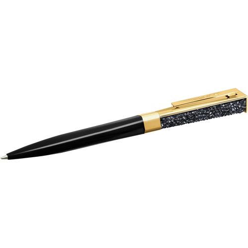 Caneta Stellar Esferográfica, Preto, Revestida em Tom de Ouro