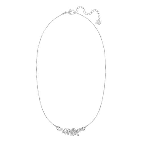 Colar Diapason, Branco, Revestido a Ródio