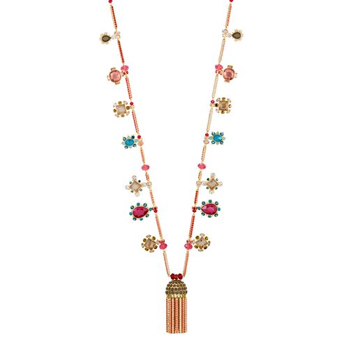 Colar Origins, Multicolor, Revestido Ouro