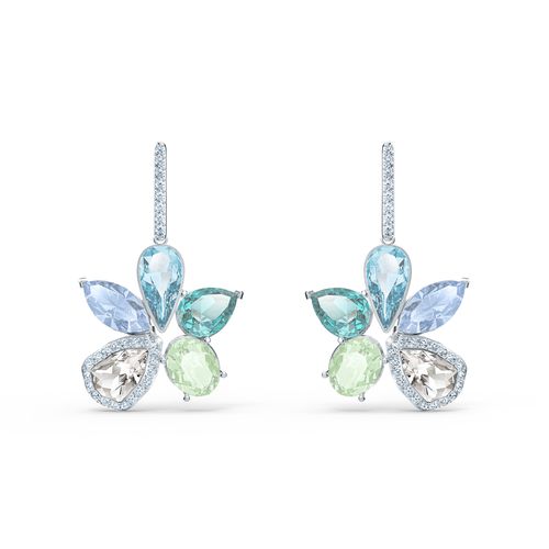 Brincos Sunny, Multicolor, Revestidos a Ródio