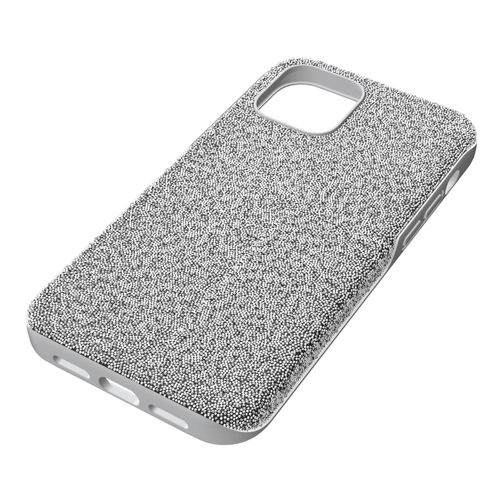Capa para smartphone High, iPhone® 12 mini, Prata | Swarovski - Swarovski