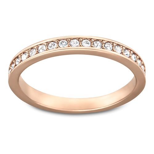 Anel Rare, Branco, Revestido em tom de Ouro Rosa