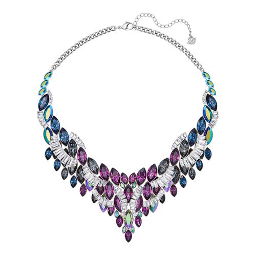 Colar Cosmic, Multicolor, Revestido em Paládio