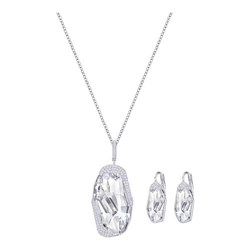 Conjunto Folio, Branco, Revestido a Ródio