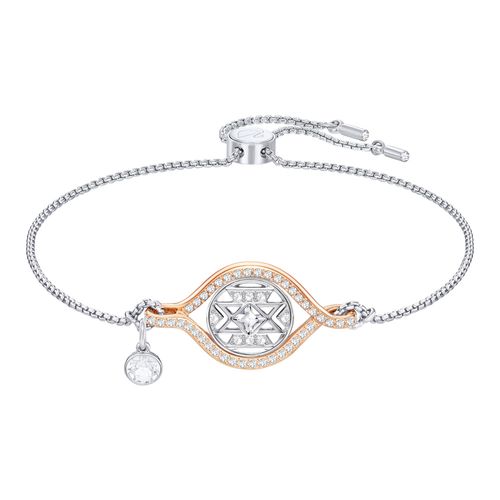 Pulseira Humanist Butterfly, Branco, Acabamento em Mix de Metais