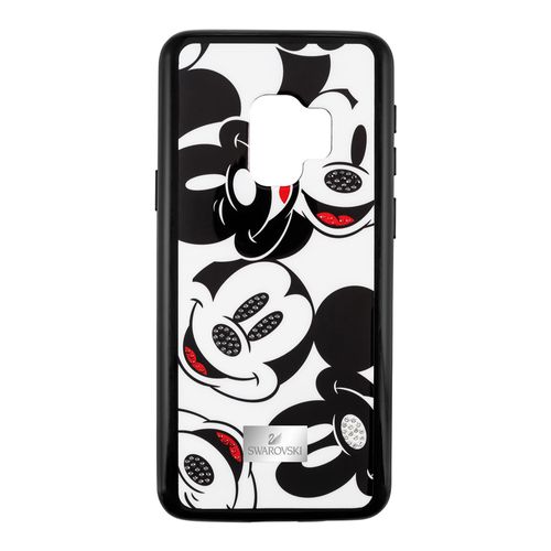 Capa Para Smartphone Mickey Face com Proteção Antichoque, Galaxy S®9, Preto
