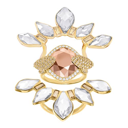Anel Odysseia, Multicolor, Revestido em Tom de Ouro