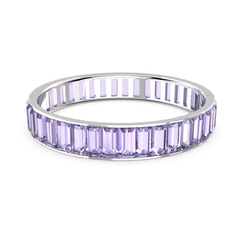 Pulseira Matrix, Roxa, Banhado a ródio