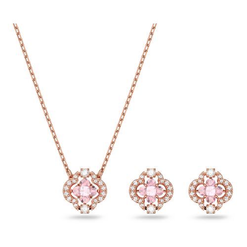 Conjunto Sparkling Dance, Banho de Ouro Rosa