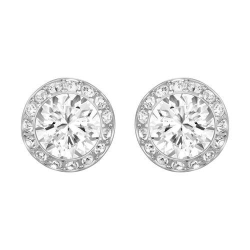 Brincos Angelic, Branco, Revestido a Ródio