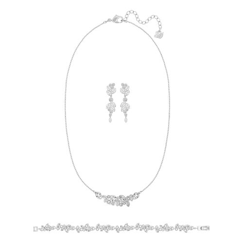 Conjunto Diapason, Branco, Revestido a Ródio