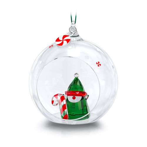 Holiday Cheers Decoração Bola Duende do Pai Natal