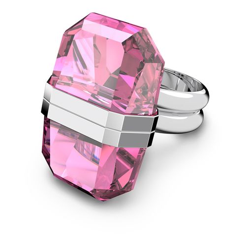 Anel Lucent, Magnético, Rosa, Banhado a ródio