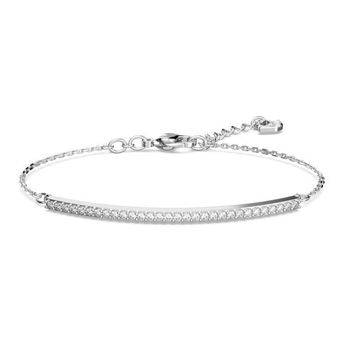 Pulseira Only, Branca, Banhado a ródio