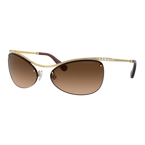 Óculos de sol, Forma oval, SK7018 OV, Castanho