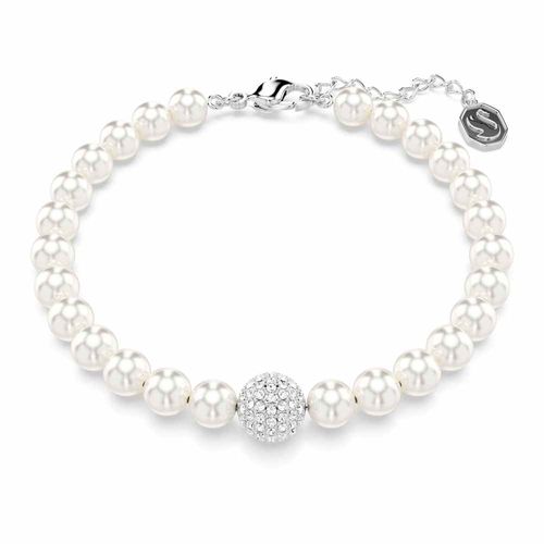 Strand Swarovski Remix Collection, Branco, Banhado a ródio