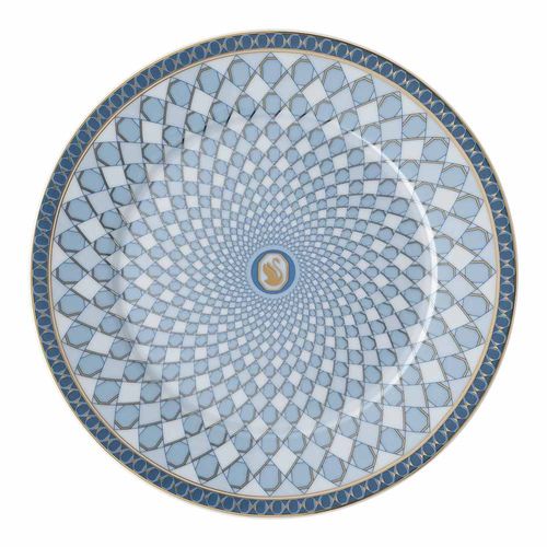 Prato de pão Signum, Porcelana, Azul