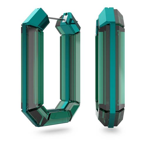 Brincos argola Lucent, Verde