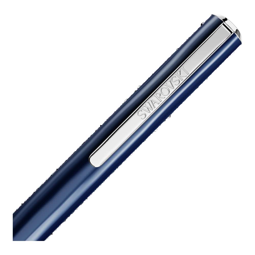 Esferográfica Crystal Shimmer Glide, Azul, Revestido em azul