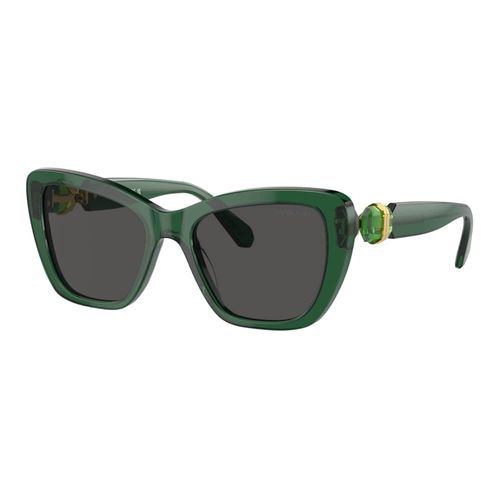 Óculos de sol, Modelo quadrado, SK6018, Verde