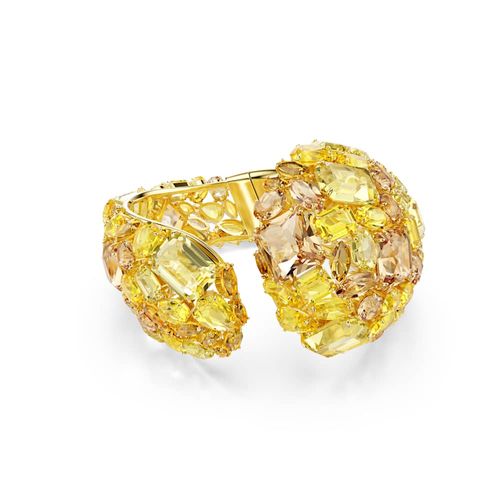 Bracelete Gema, Revestido em dourado