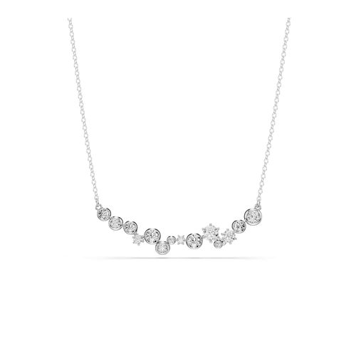 Colar Constella, Combinação de lapidações, Branco, Revestido em ródio