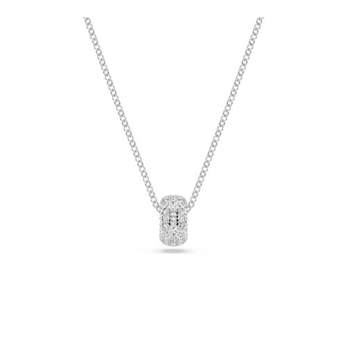 Pingente Dextera, Branco, Revestido em ródio