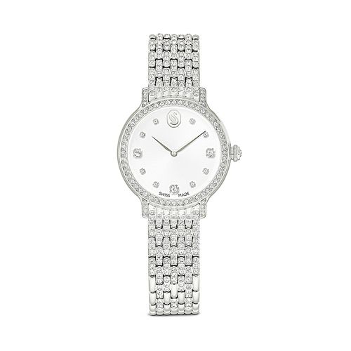 Relógio Imber, Fabricação suíça, Pulseira de metal, Prata, Aço inoxidável